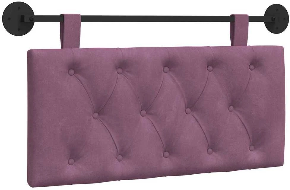 Pakabinamas lovos galvūgalis Violetinė Aksomas
