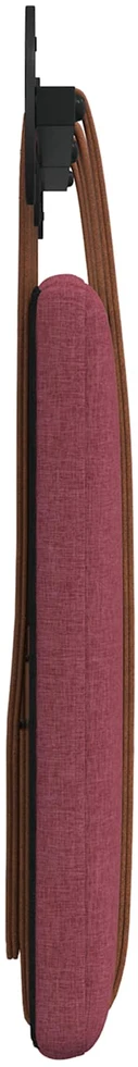 Kabantysis galvūgalis Vyno raudona 150 x 55 x 5 cm Antikinis PU