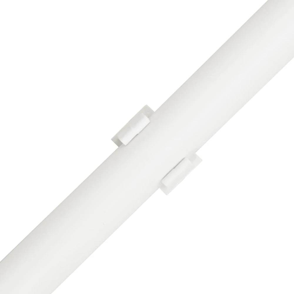 Kabelių kanalai su spaustukais, 20mm skersmens, 30m, PVC