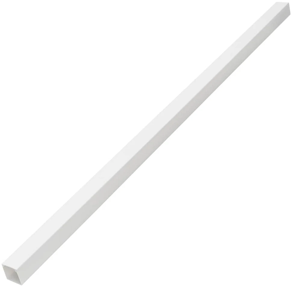 Kabelių kanalas, 10x10mm, 10m, PVC, savaime prilimpantis