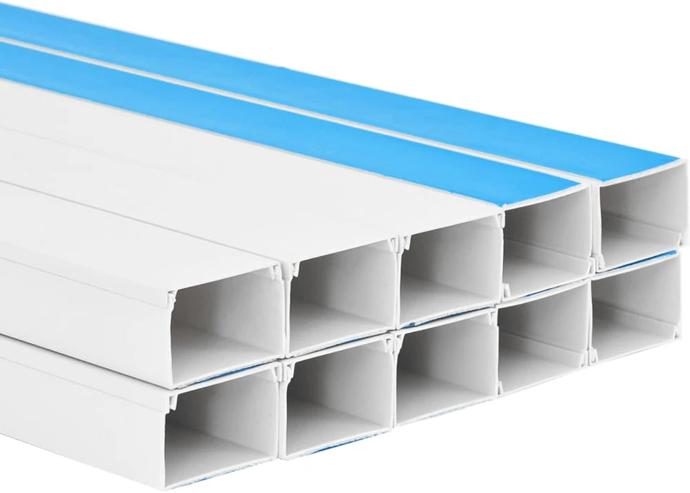 Kabelių kanalas, 150x50mm, 10m, PVC, savaime prilimpantis