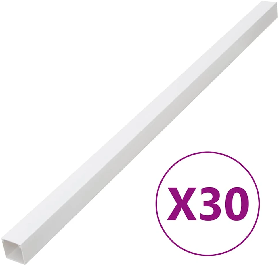 Kabelių kanalas, 33x33mm, 30m, PVC