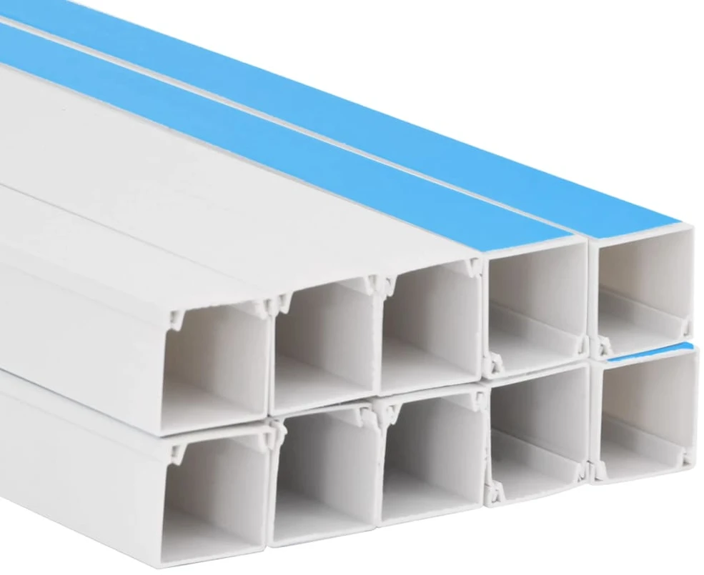 Kabelių kanalas, 40x25mm, 10m, PVC, savaime prilimpantis