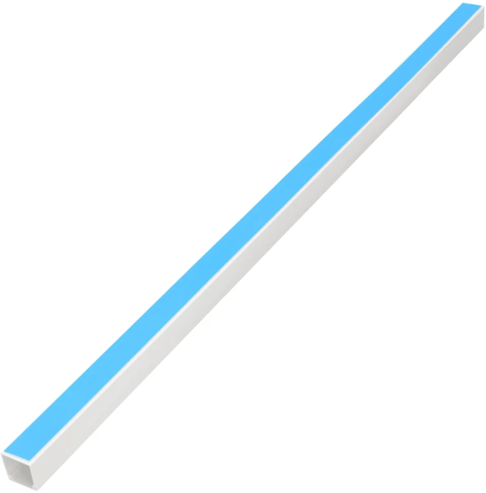Kabelių kanalas, 40x25mm, 10m, PVC, savaime prilimpantis