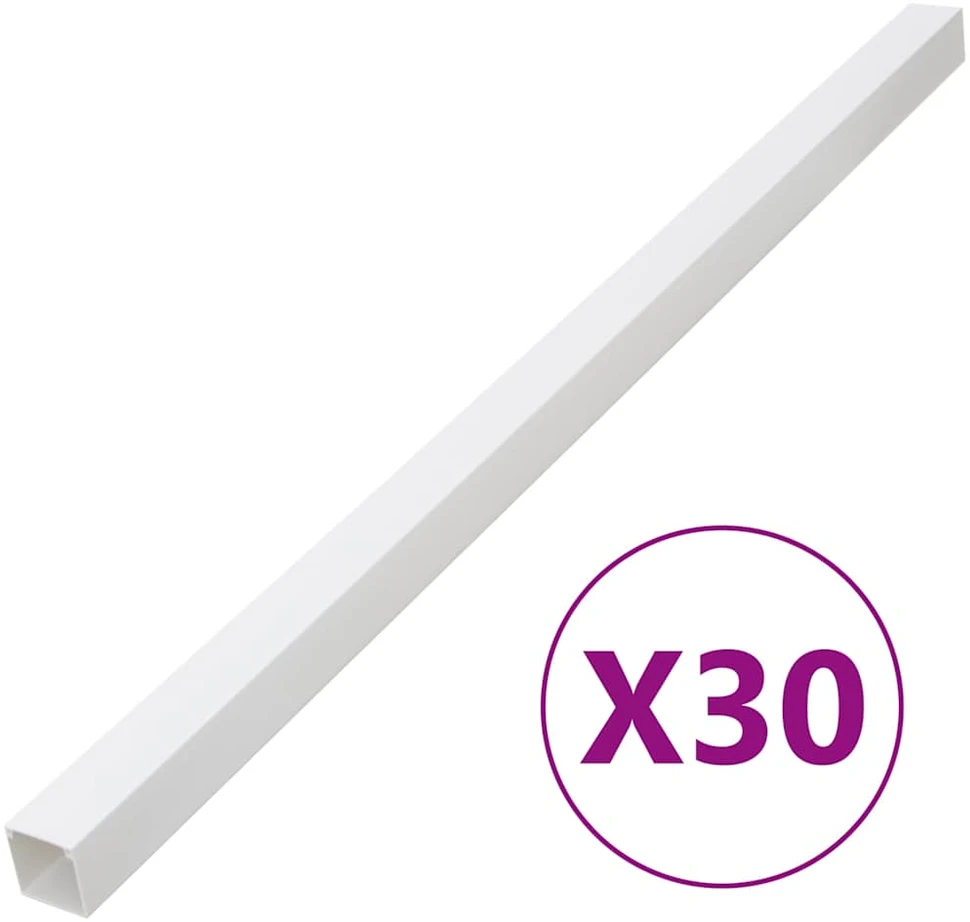 Kabelių kanalas, 40x25mm, 30m, PVC