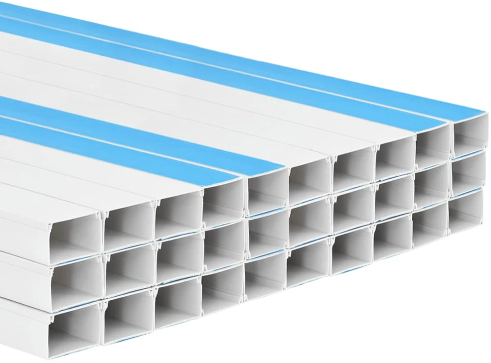 Kabelių kanalas, 50x25mm, 30m, PVC, savaime prilimpantis