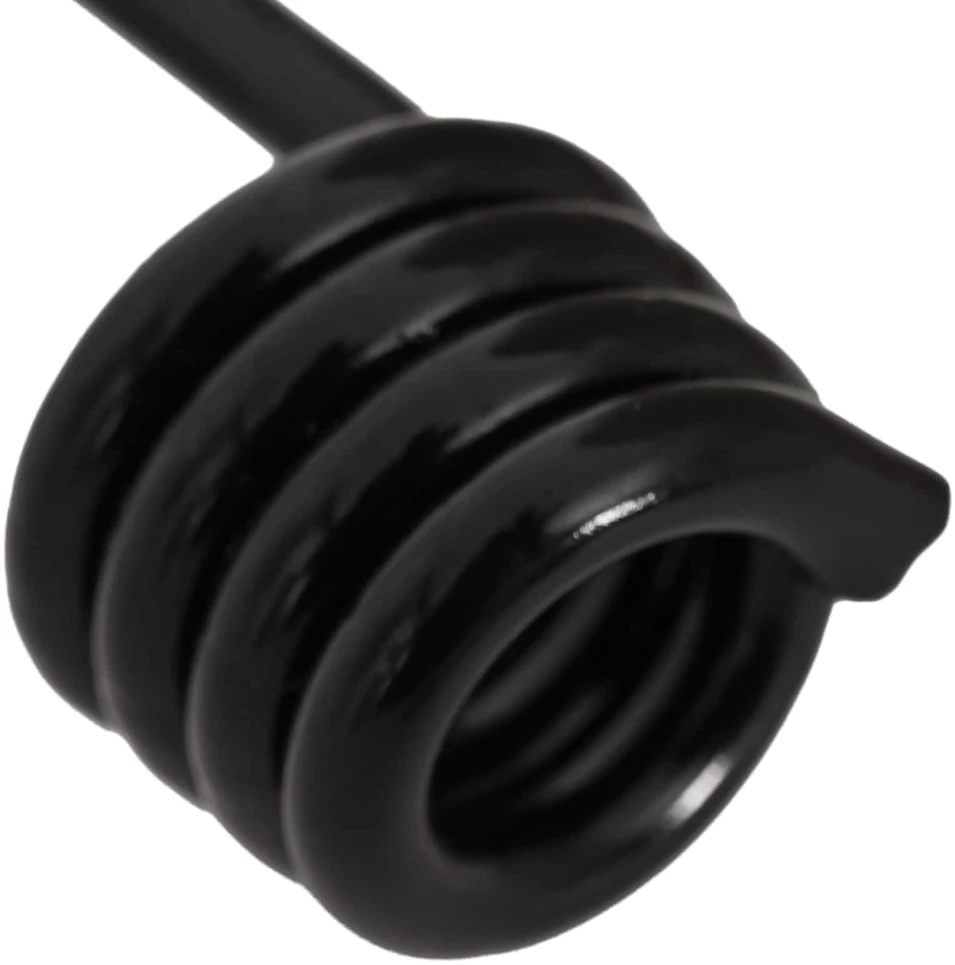 Kabliai 100 vnt. Juoda 10 mm x 5 cm Plienas
