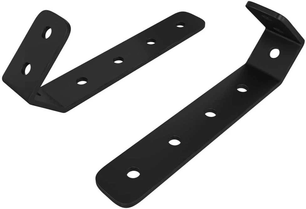 Kabliai 2 vnt. Juoda M5 x 110 mm Geležis