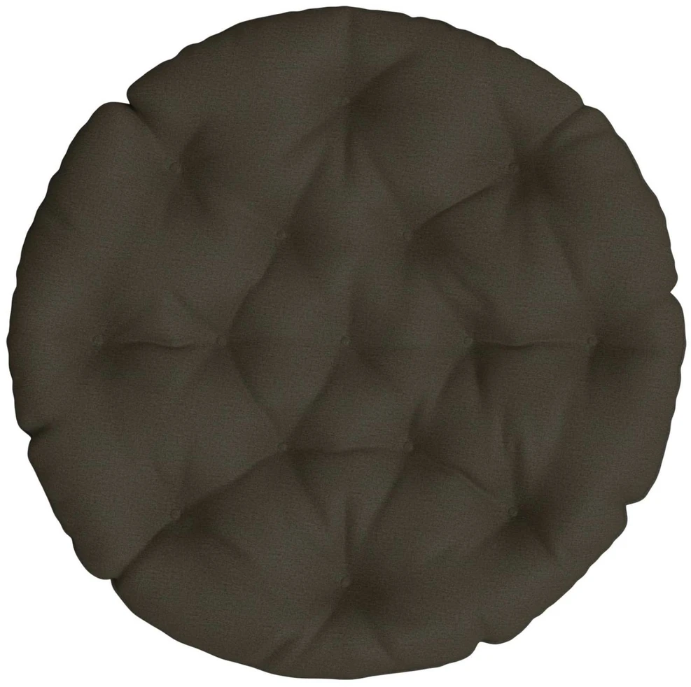 Kaboji pagalvė VIANEN 100% poliesteris Antracito Ø 80 x 12 cm