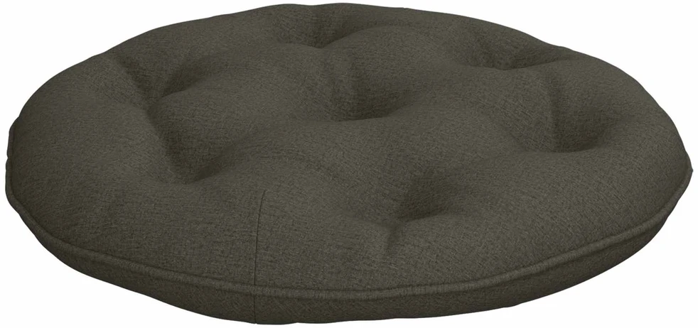 Kaboji pagalvė VIANEN 100% poliesteris Antracito Ø 50 x 10 cm