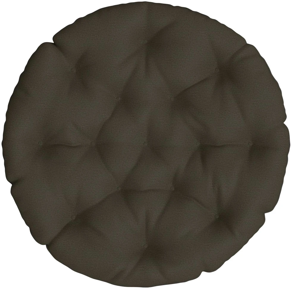Kaboji pagalvė VIANEN 100% poliesteris Antracito Ø 80 x 12 cm