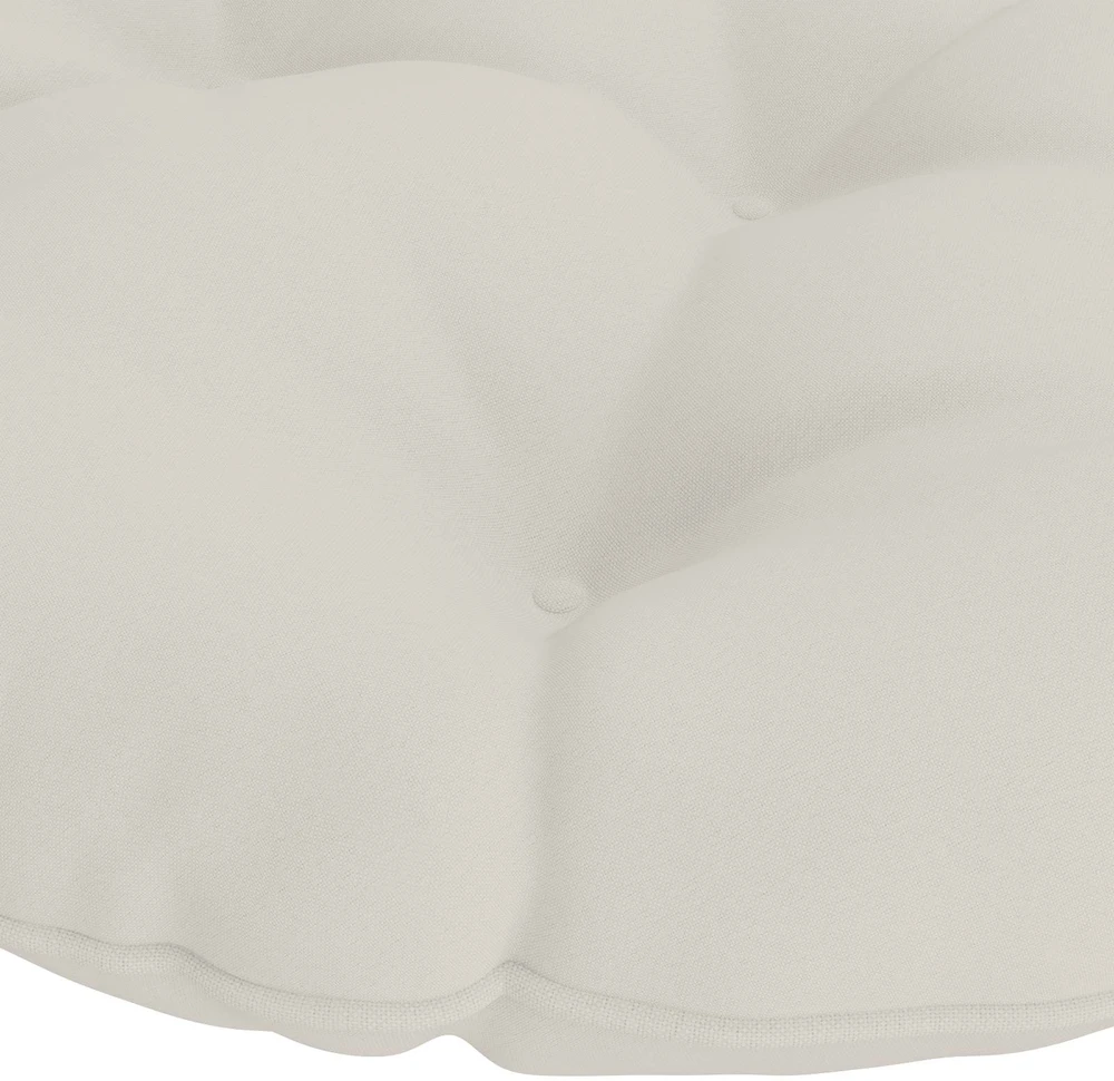 Kaboji pagalvė VIANEN 100% poliesteris Balta Ø 40 x 10 cm