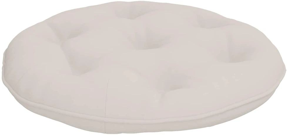 Kaboji pagalvė VIANEN 100% poliesteris Balta Ø 45 x 10 cm
