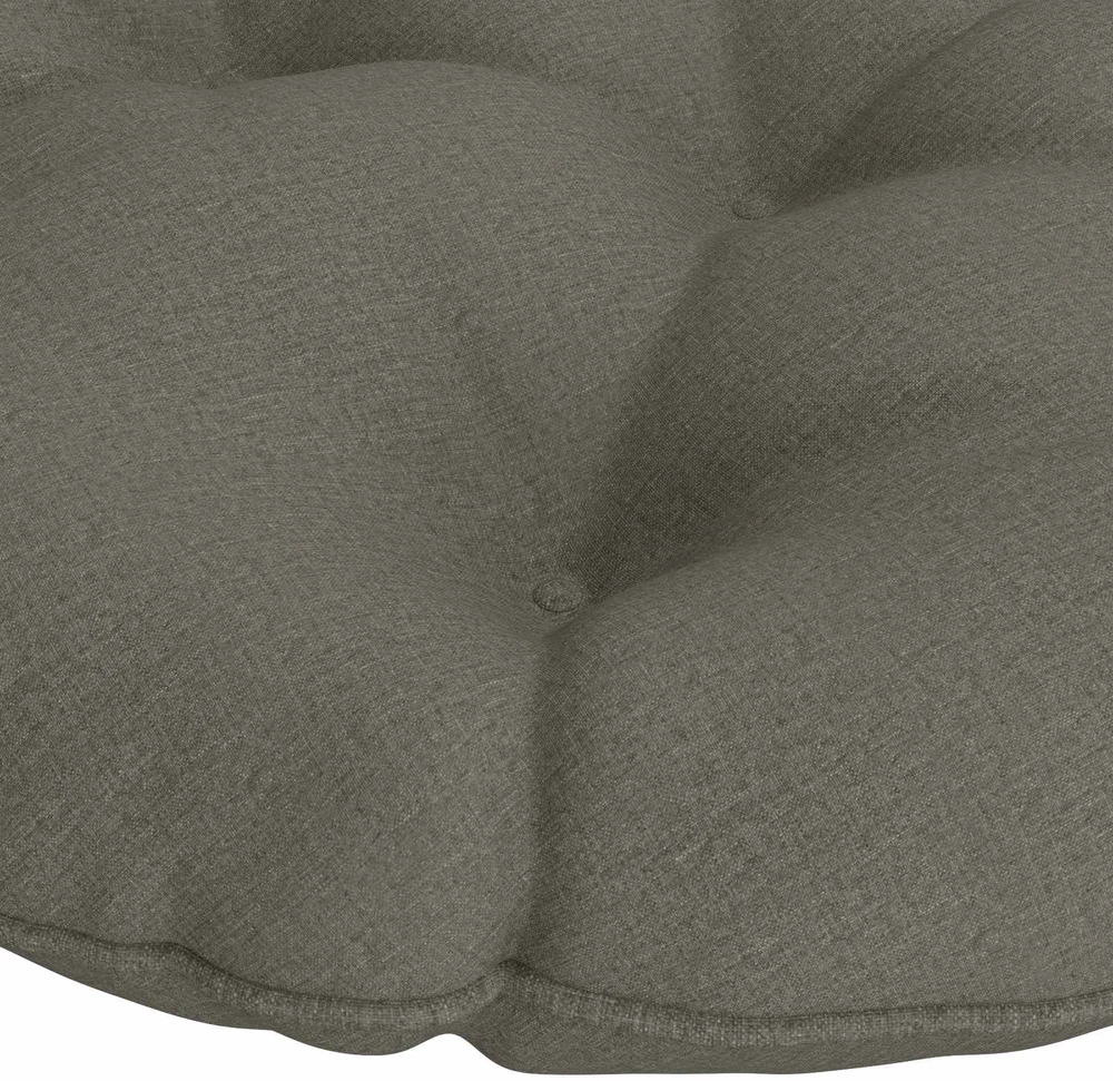 Kaboji pagalvė VIANEN 100% poliesteris Pilka Ø 45 x 10 cm