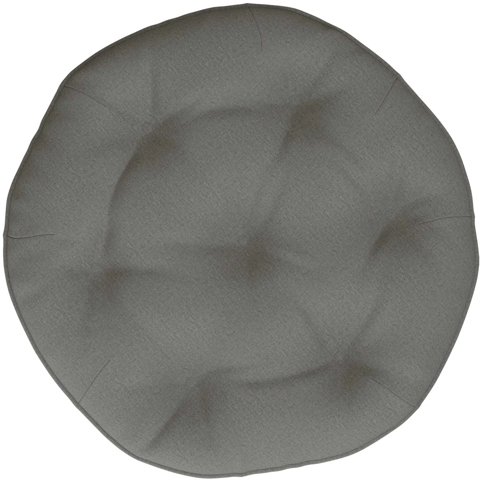 Kaboji pagalvė VIANEN 100% poliesteris Pilka Ø 40 x 10 cm