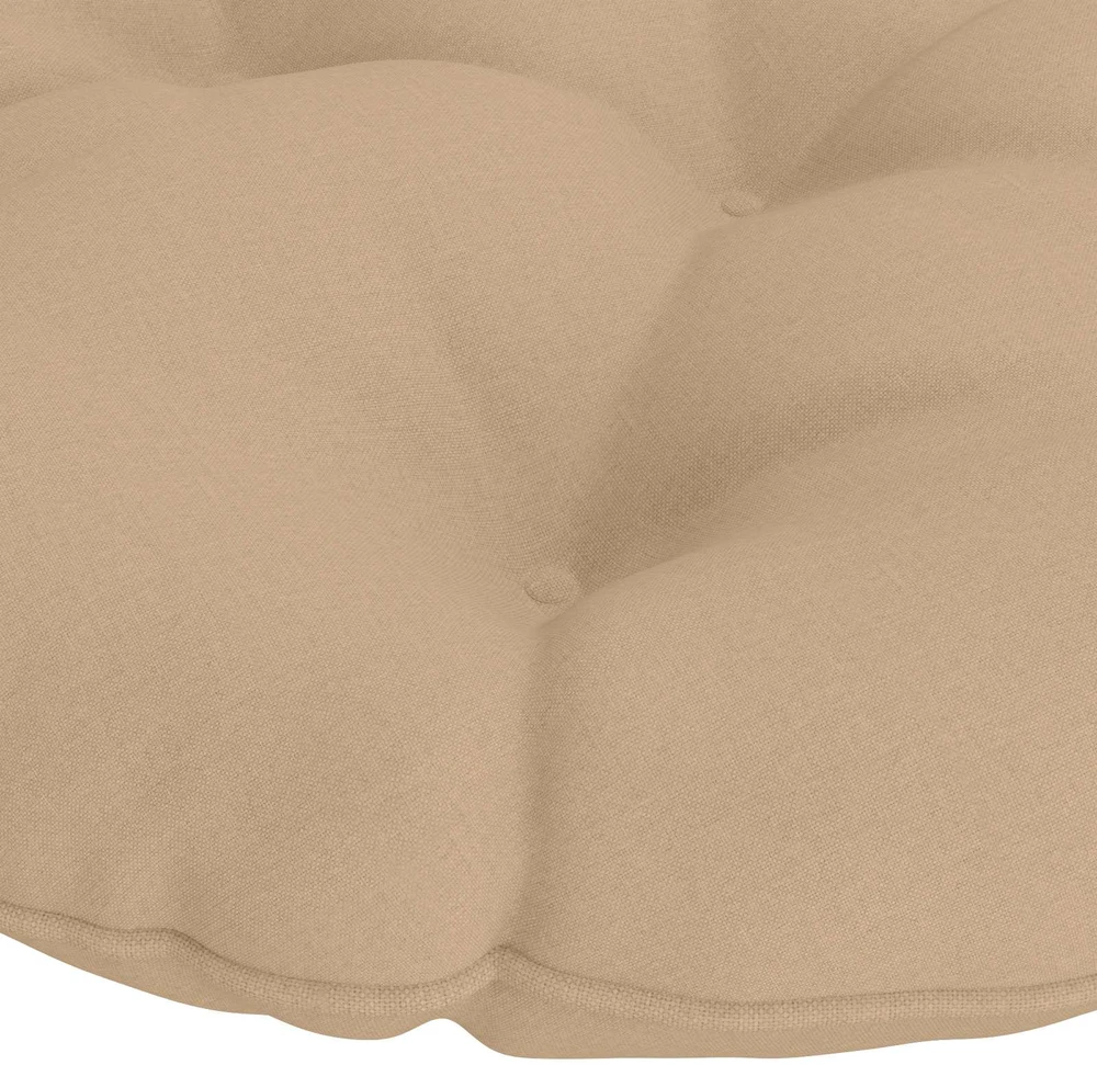Kaboji pagalvė VIANEN 100% poliesteris Smėlio Ø 45 x 10 cm