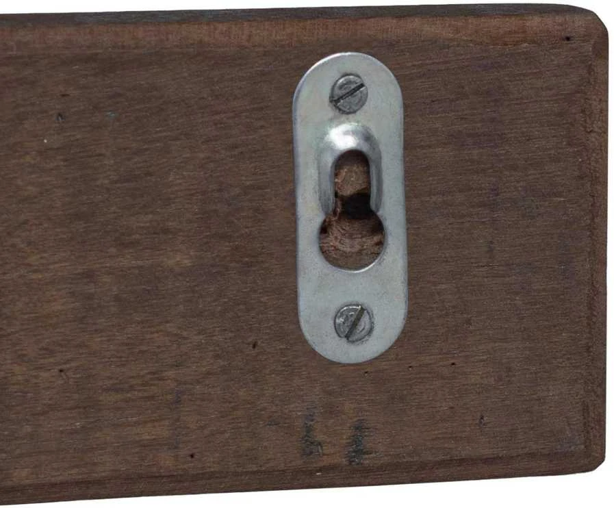 Kabykla Ruda 60 x 7 x 8 cm Kietas atkurtas medis