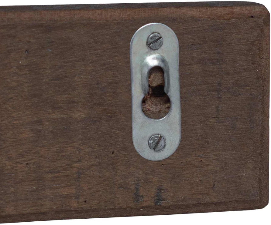 Kabykla Ruda 60 x 7 x 8 cm Kietas atkurtas medis