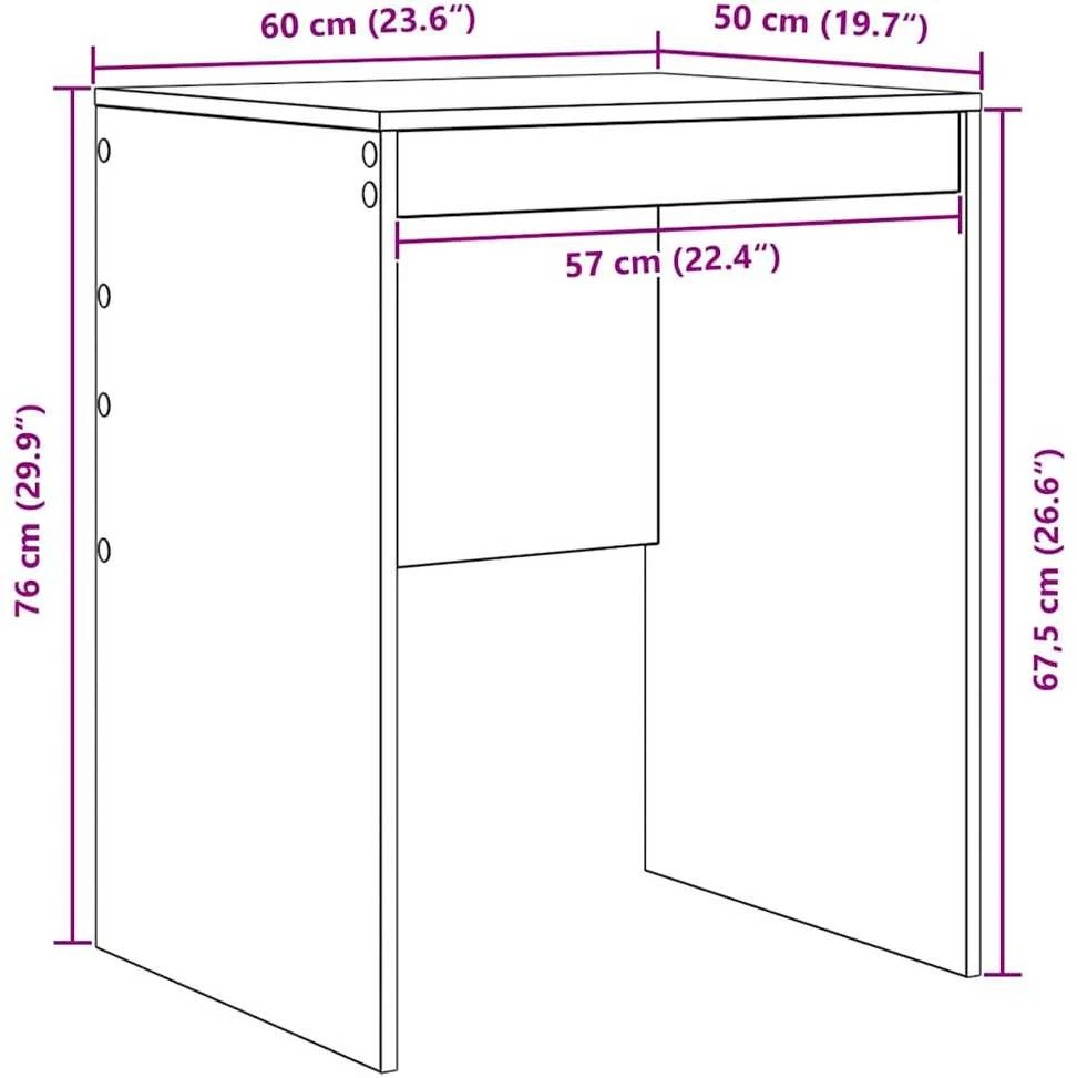 Stalas Senas medis 60 x 50 x 76 cm