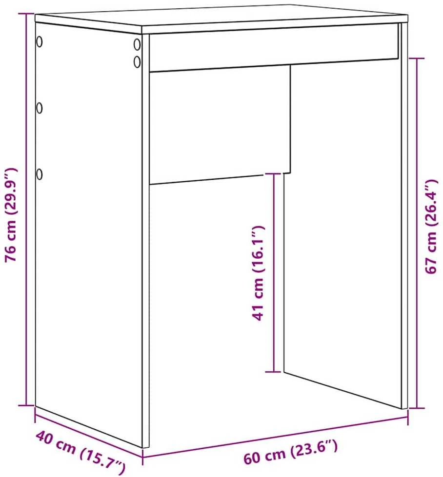 Stalas Senas medis 60 x 40 x 76 cm