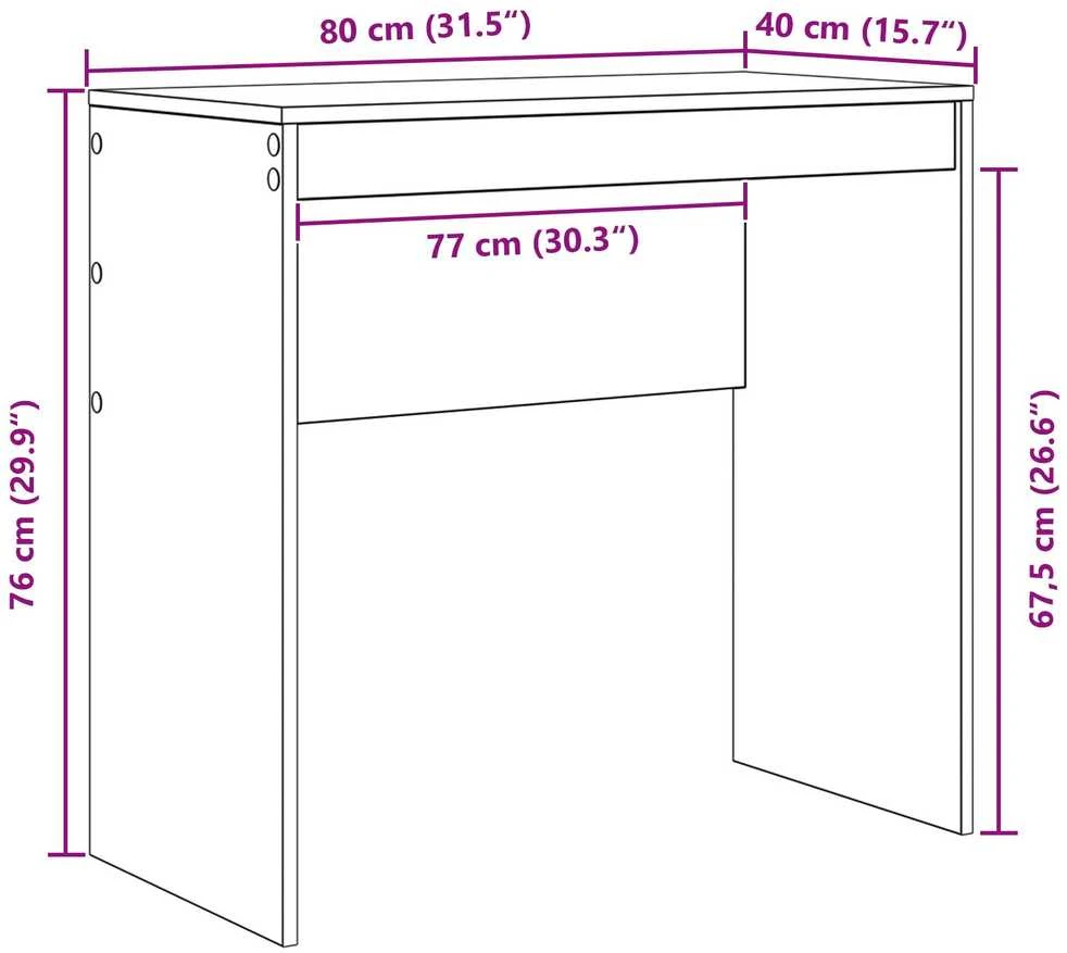 Stalas Senas medis 80 x 40 x 76 cm