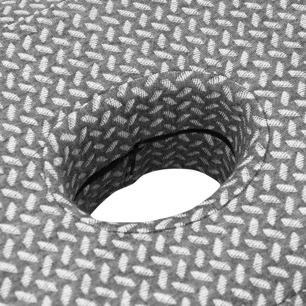 Kaklo pagalvė Pilka Atminties putos 53 x 34,5 x 10,5 cm