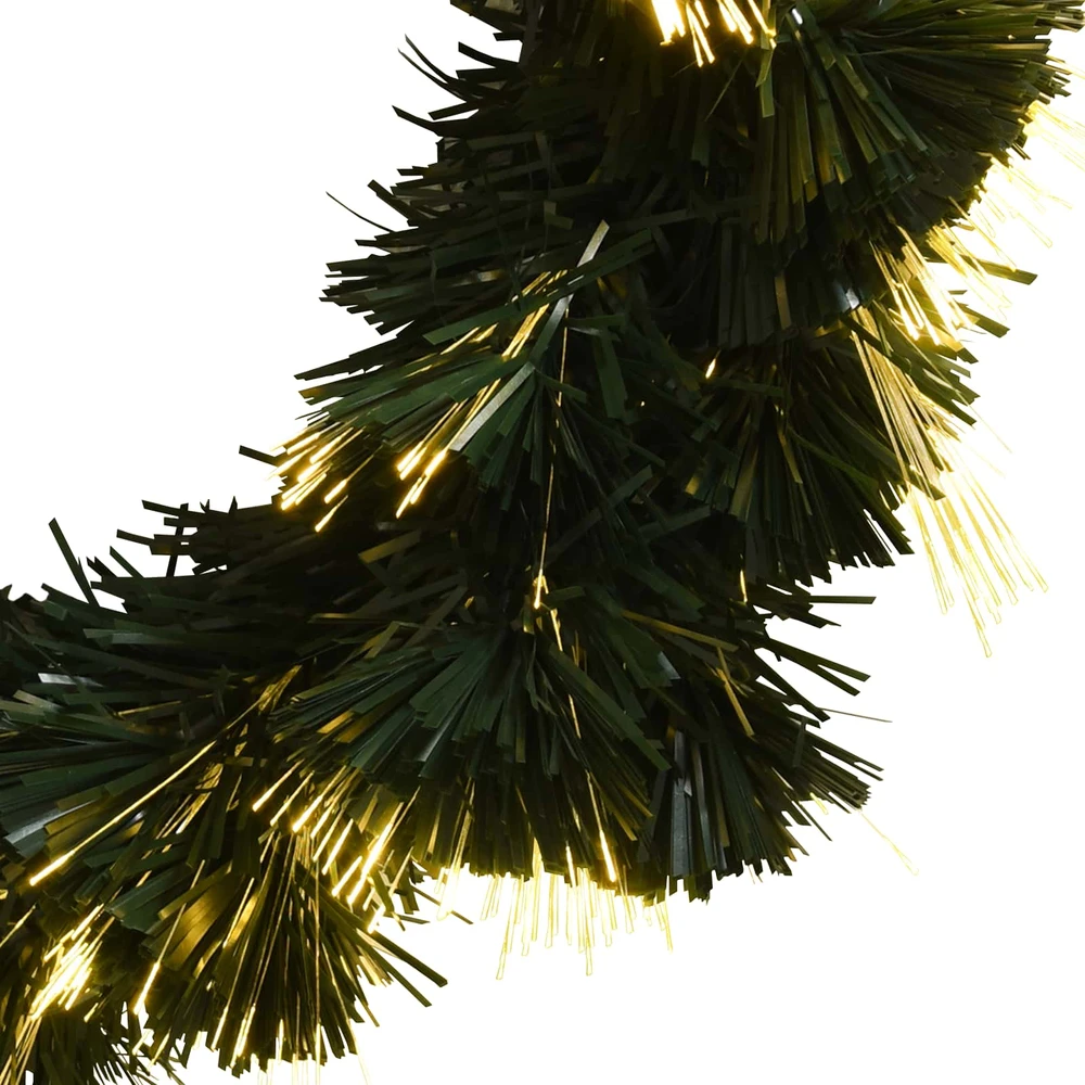 Kalėdinė girlanda 24 LED Šilta balta PVC