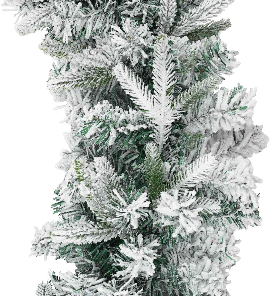 Kalėdinė girlanda Žalia ir balta 270 cm PVC ir PE