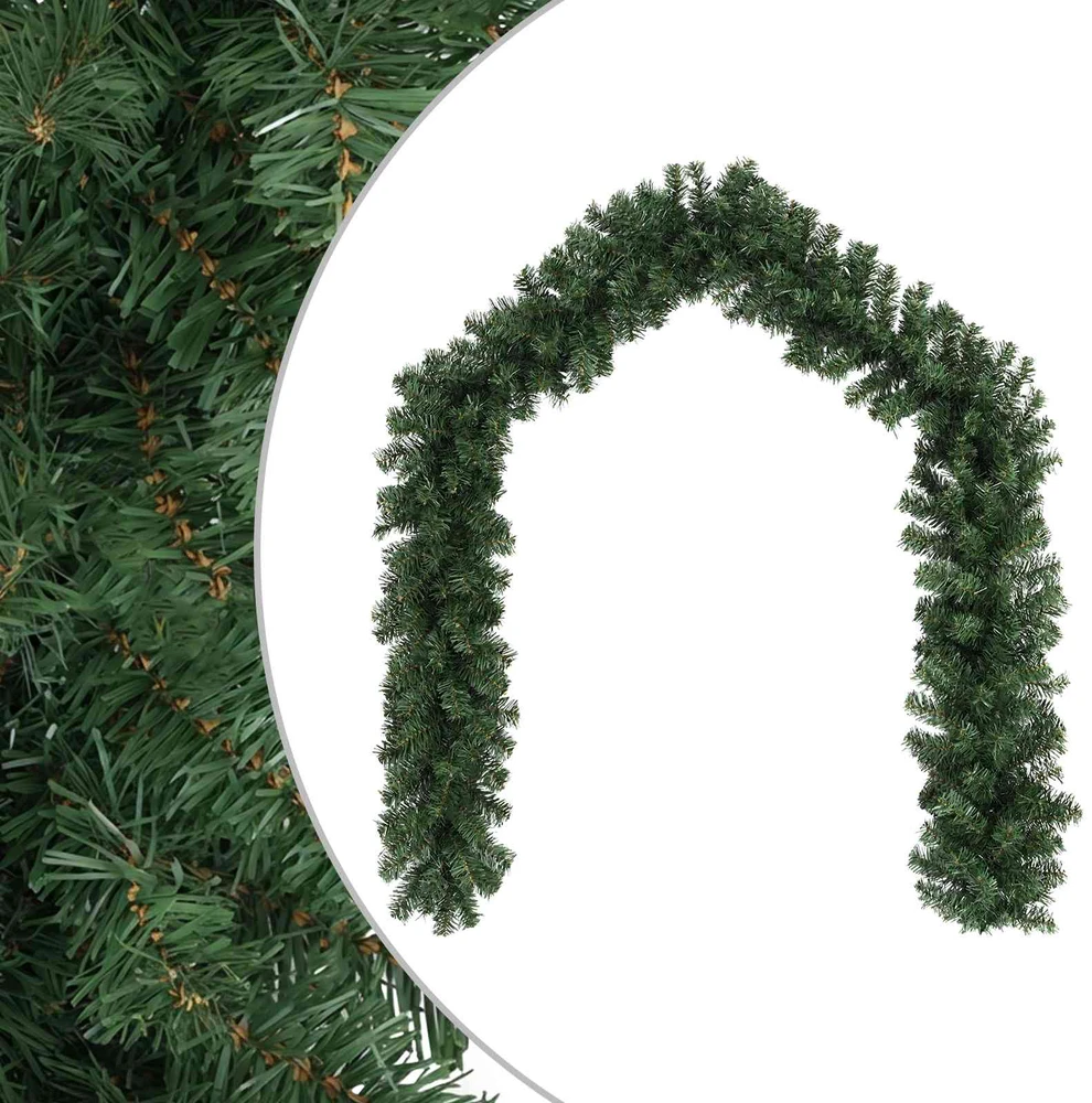 Kalėdinė girlanda Žalia 270 cm PVC