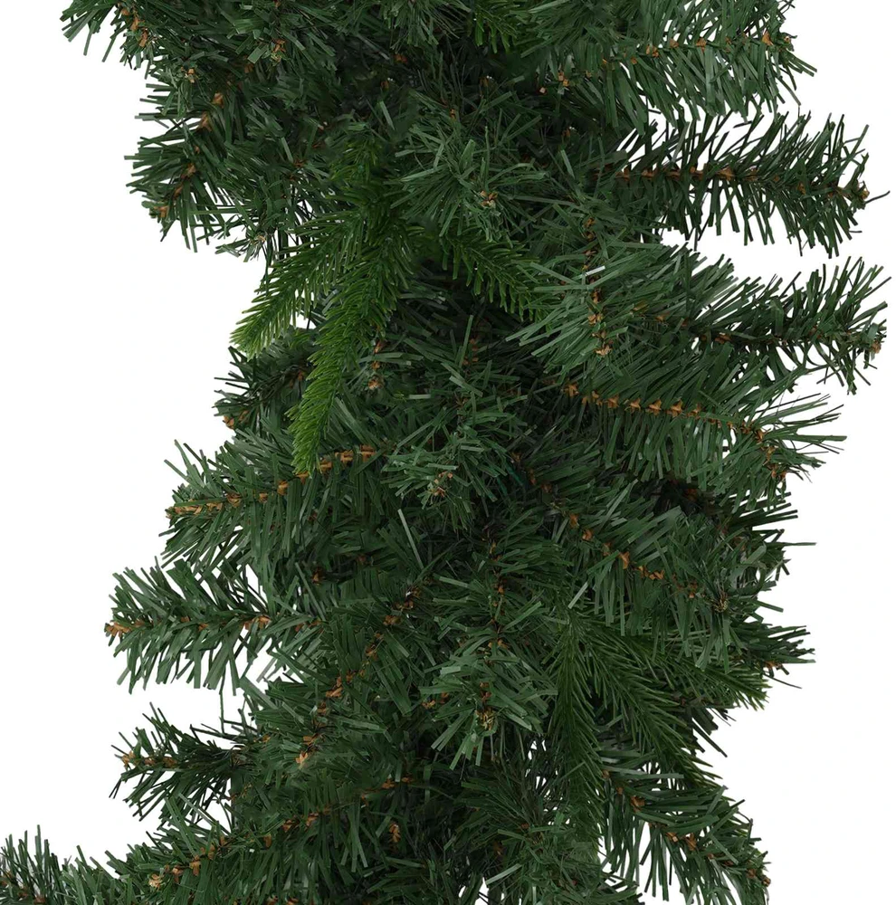 Kalėdinė girlanda Žalia 270 cm PVC ir PE