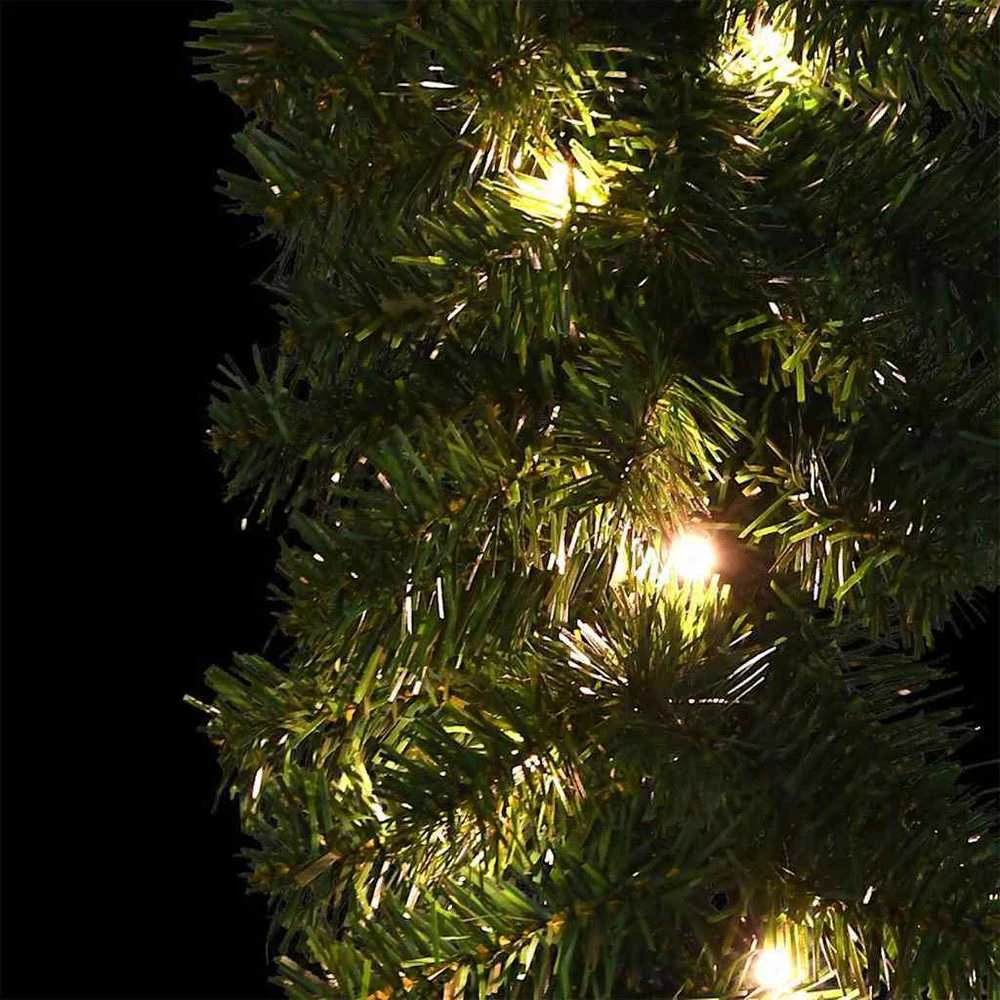 Kalėdinė girlanda 2 vnt. 600 LED Žalia 20 m PVC