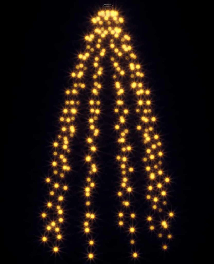 Kalėdinė girlianda eglutei-tinklas su 250 LED lempučių, 250cm
