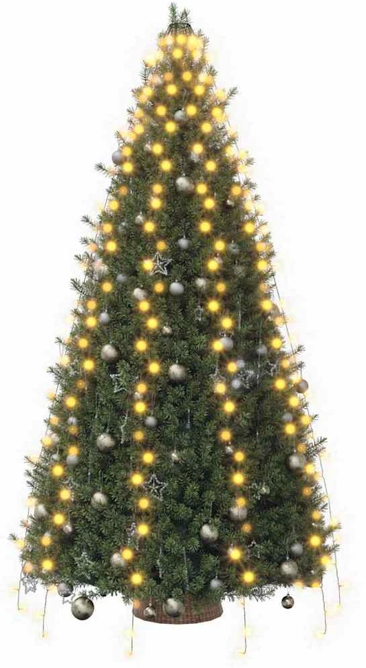 Kalėdinė girlianda eglutei-tinklas su 250 LED lempučių, 250cm
