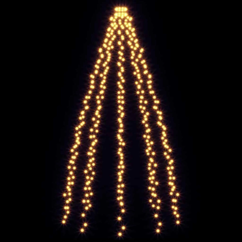 Kalėdinė girlianda eglutei-tinklas su 400 LED lempučių, 400cm