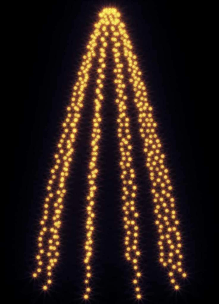 Kalėdinė girlianda eglutei-tinklas su 500 LED lempučių, 500cm