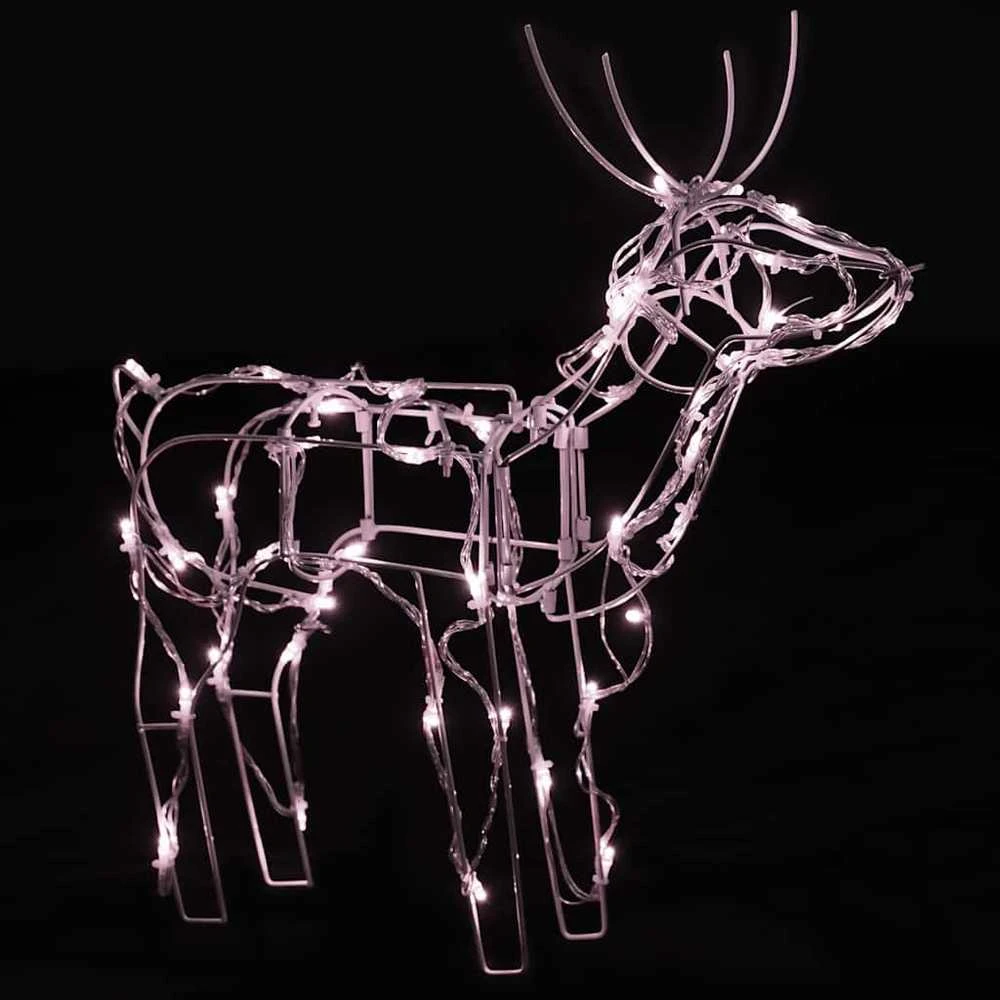Kalėdinė lempučių ekspozicija, 3 dalių, elniai, 229 LED (Ekspozicinė prekė)