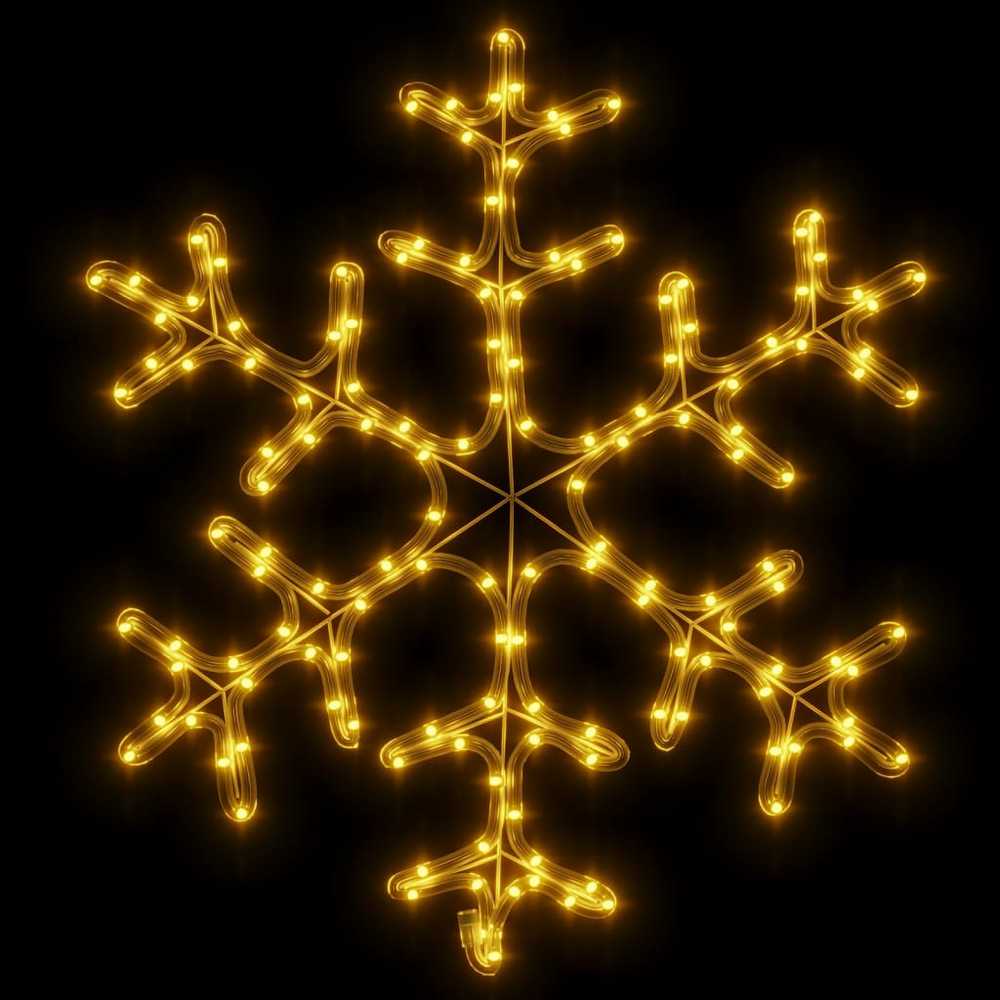 Kalėdinės dekoracijos snaigės su LED, 3vnt., 59x59cm