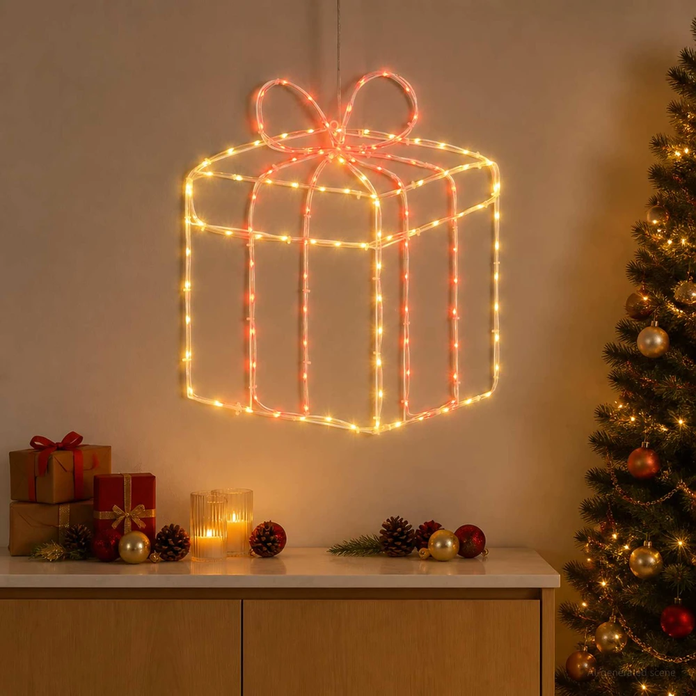 Kalėdinės langų dekoracijos (siluetai) LOVIISA 200 LED