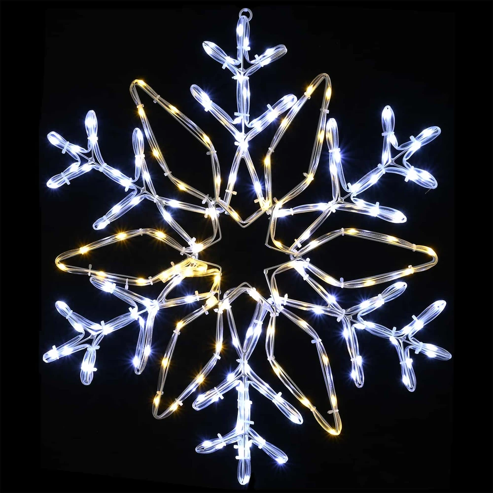 Kalėdinės snaigės lemputės LOVIISA 140 LED Šalta balta Ø 55 cm
