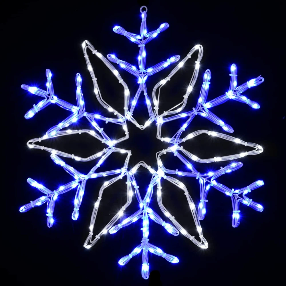 Kalėdinės snaigės lemputės LOVIISA 140 LED Šalta balta Ø 55 cm