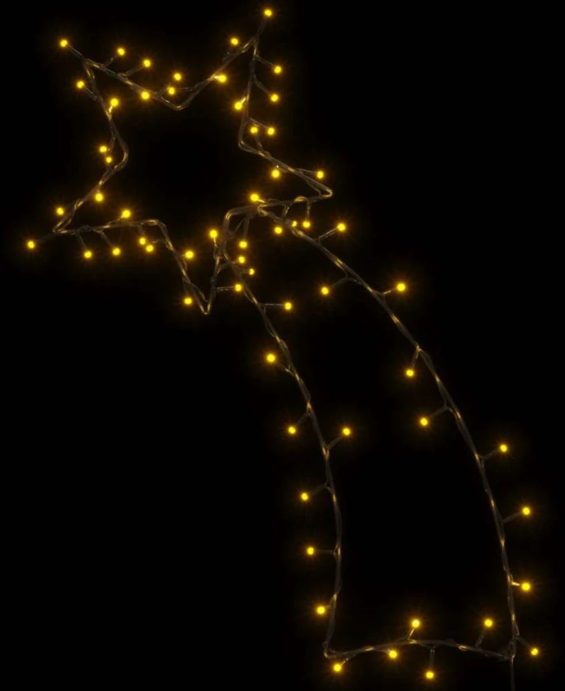Kalėdiniai žibintai Shooting Star Silhouette 80 LED