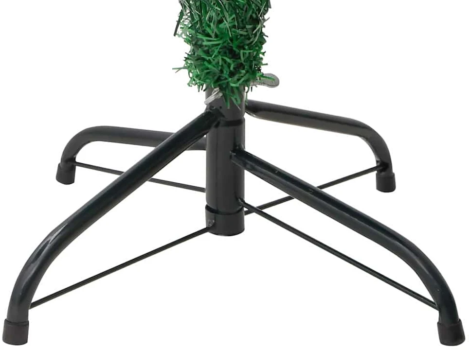 Kalėdinis kaktusas su stovu/LED, žalias, 180cm, PVC