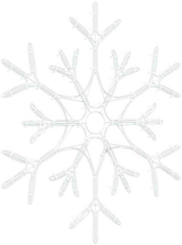 Kalėdinis snaigė su 180 LED Šilta balta 56 x 49 x 0.7 cm PVC