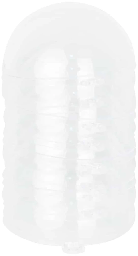 Kalėdinių Kraitės Rinkinys 100 vnt. Skaidrus Ø 8 cm Plastmasė