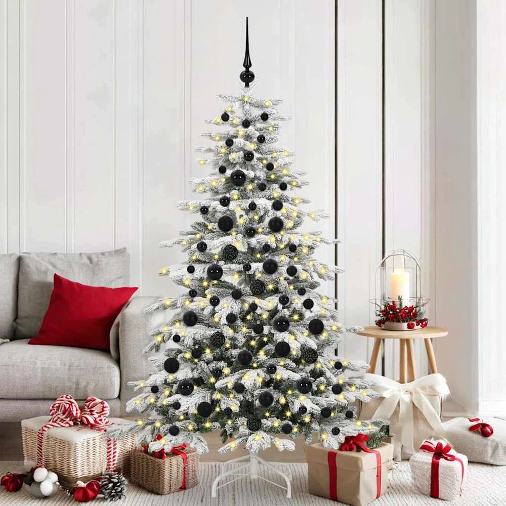 Kalėdinių Kraitės Rinkinys 120 vnt. 300 LED Šilta balta Ø 6 cm