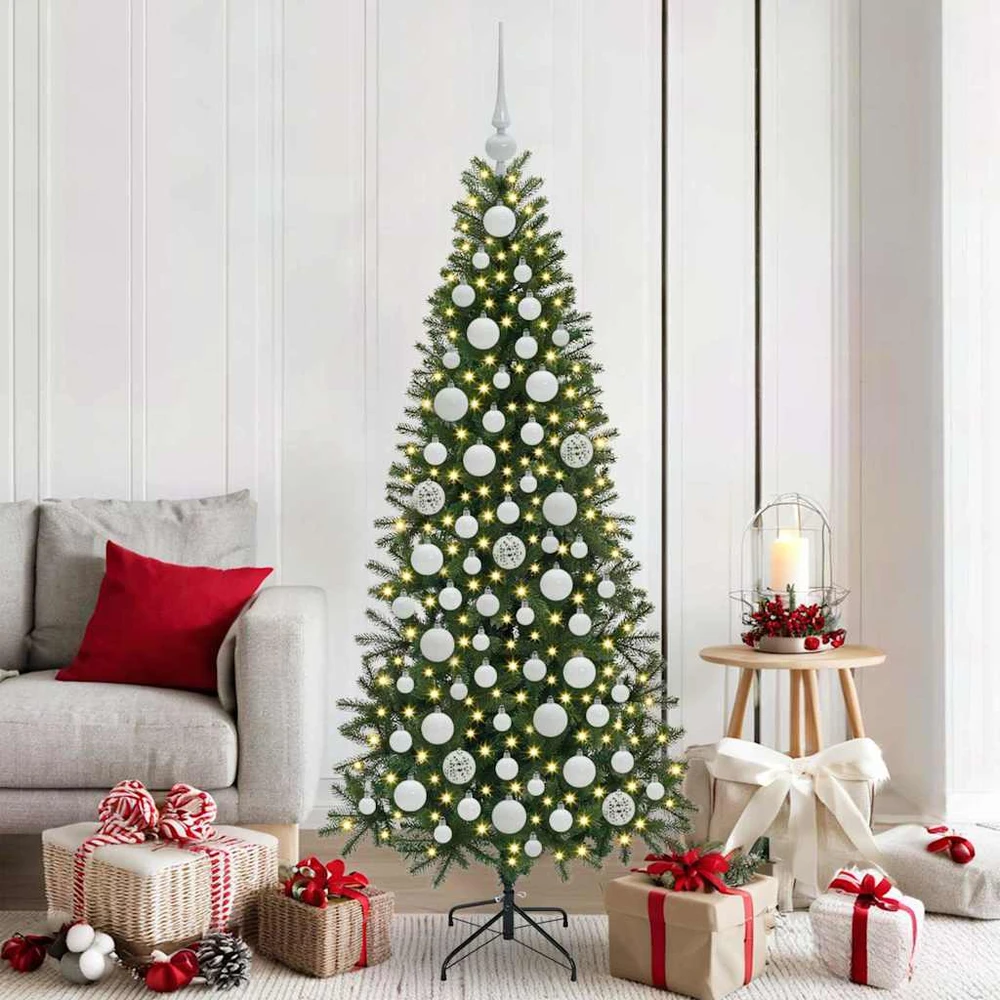Kalėdinių Kraitės Rinkinys 120 vnt. 300 LED Šilta balta Ø 6 cm