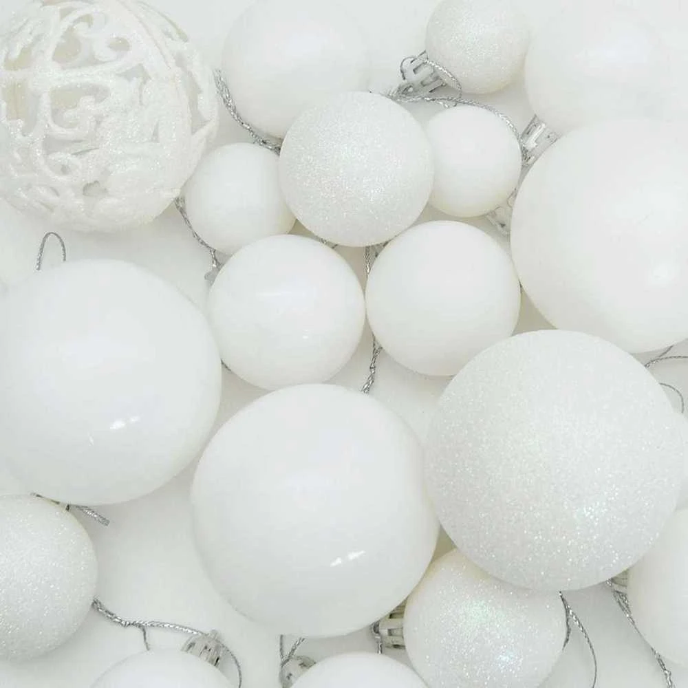 Kalėdinių Kraitės Rinkinys 61 vnt. 150 LED Šilta balta Ø 6 cm