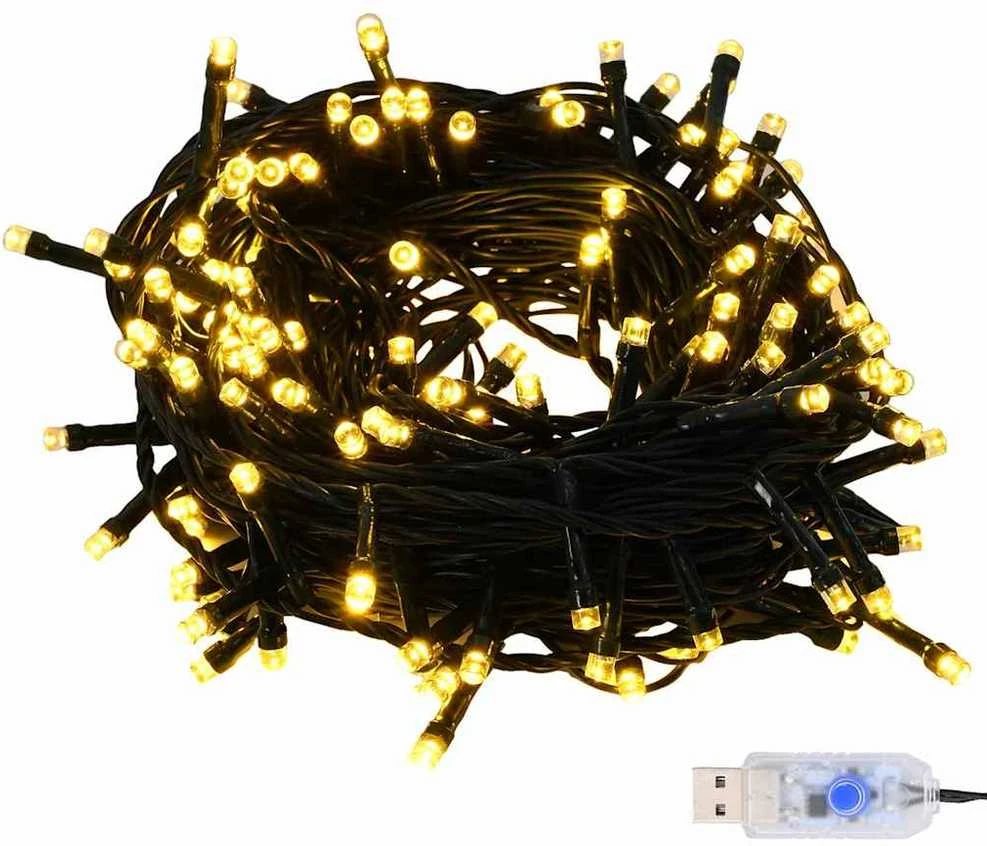 Kalėdinių Kraitės Rinkinys 61 vnt. 150 LED Šilta balta Ø 6 cm