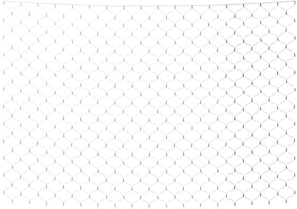 Kalėdinių lempučių tinklas, 4x4m, 544 įvairių spalvų LED