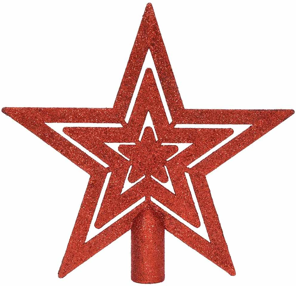 Kalėdinių žaisliukų rinkinys, 64vnt., raudoni ir balti